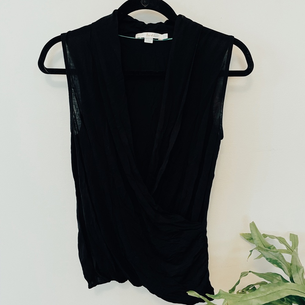 Boden Black V-Neck